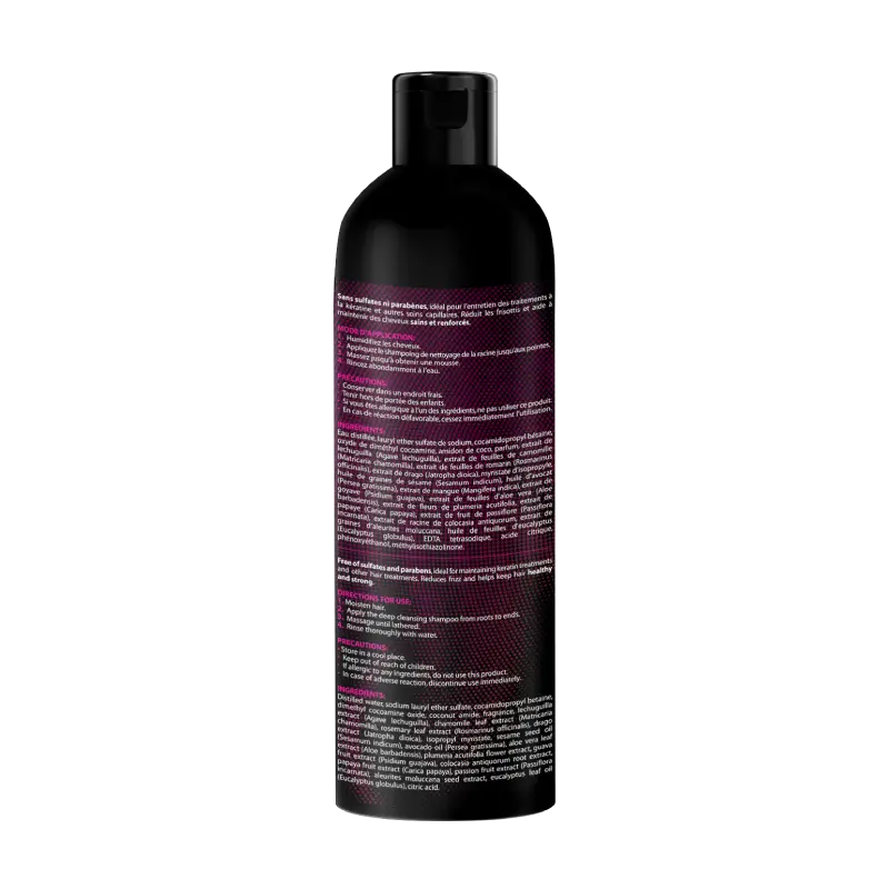 Shampoing Fraîcheur D’Eucalyptus (1L, 500 ml, 250ml) – Image 4