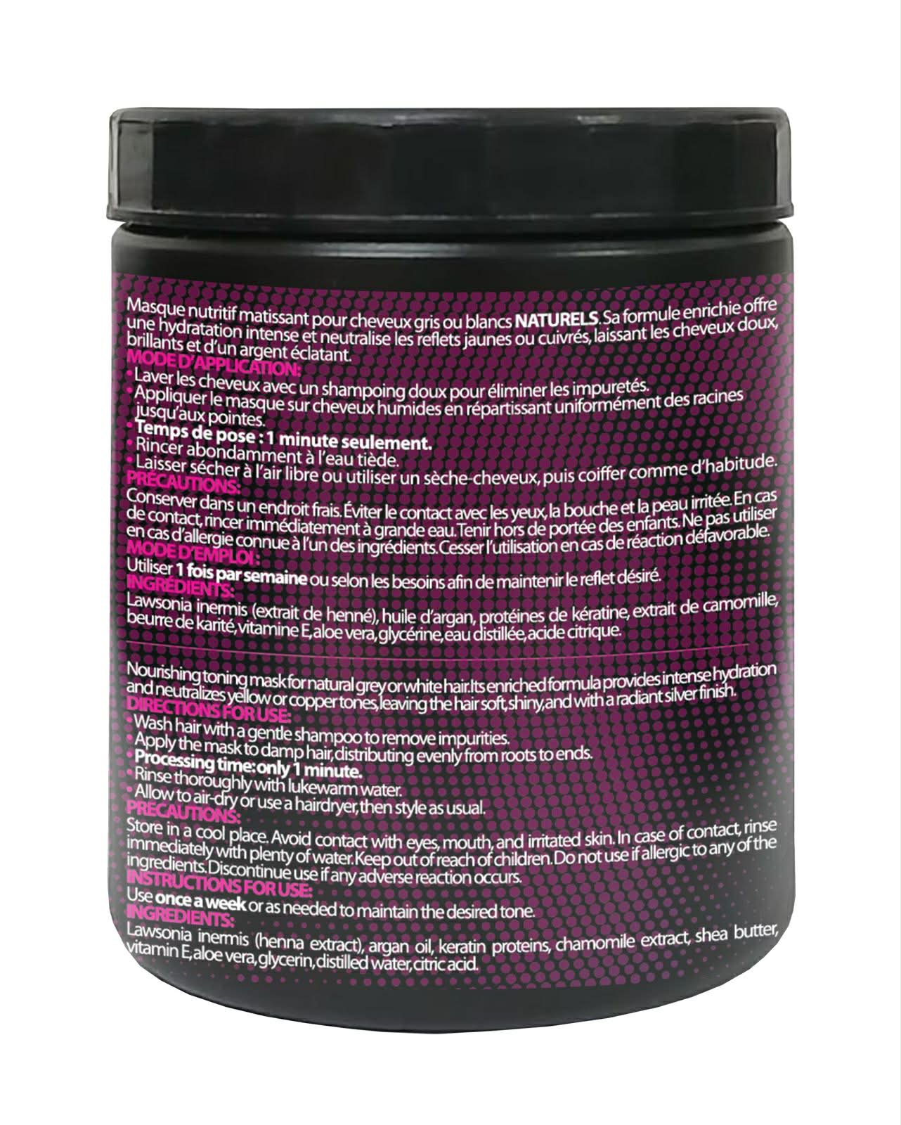 Masque Diamant Platine (250ml) – Image 2